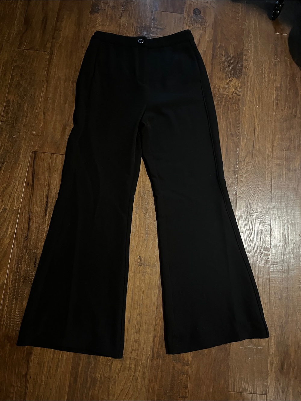 Black Boot Cut Ponte Pants